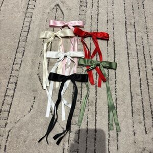 Set of Colorful Hair Bows